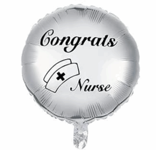 Balloon Foil Medical Nurse Congrats